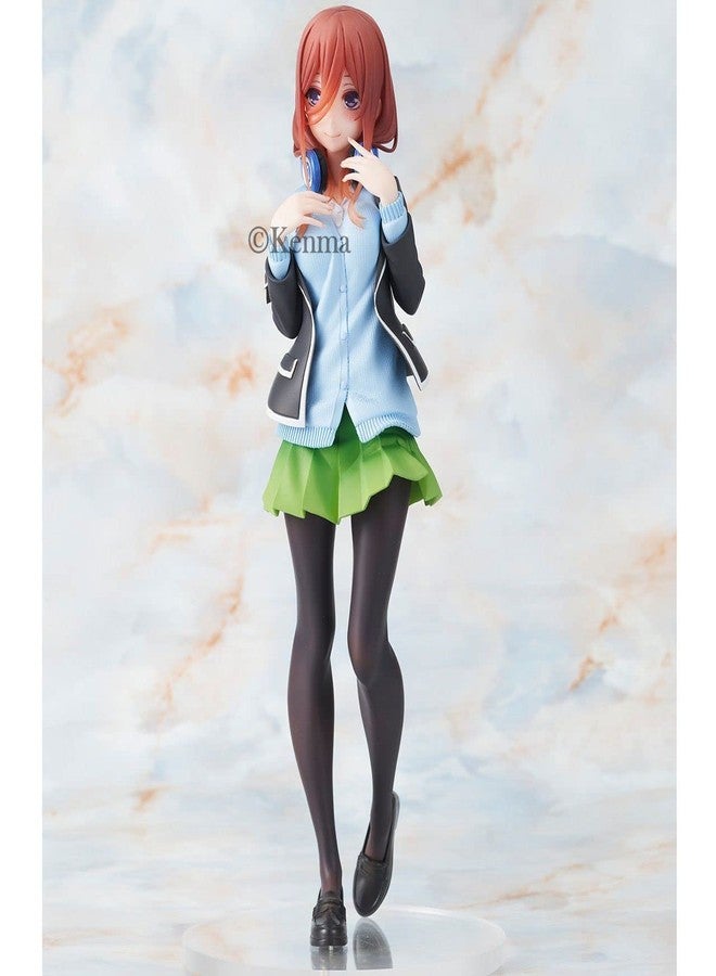 KENMA The Quintessential Quintuplets Nakano Miku Action Figures Anime Statuettes Collectible Decorations Children Gift Dolls 17cm Toy - Image 2